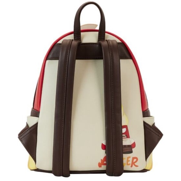 Disney / Pixar Inside Out Exclusive Anger Cosplay Light Up Glow Mini Backpack - Picture 5 of 6